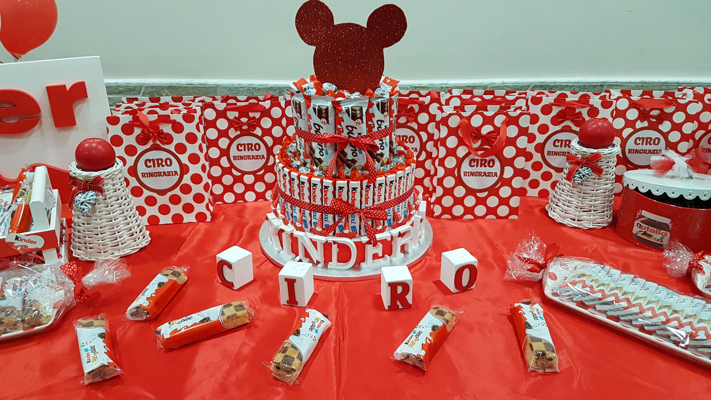 Torta Kinder Topolino