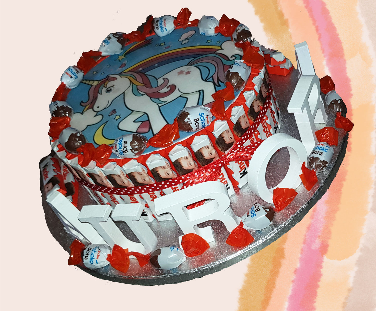 Torta Kinder Unicorno