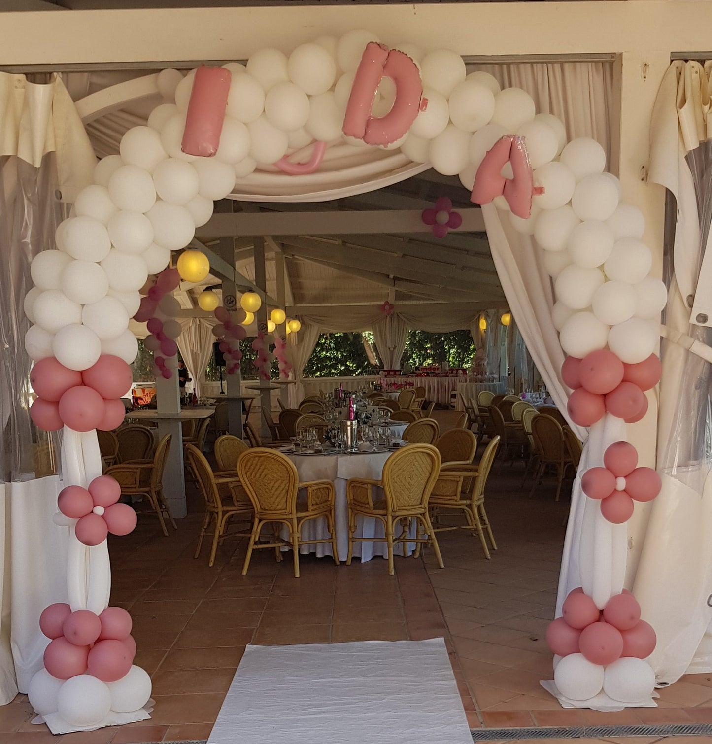 Archetto colonne con nome