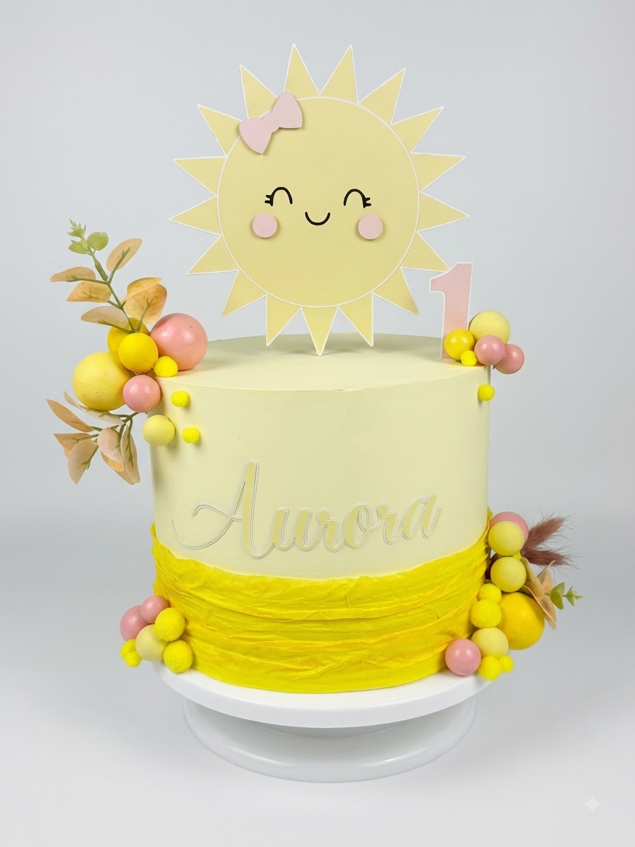 Torta Scenografica "Raggio di Sole"