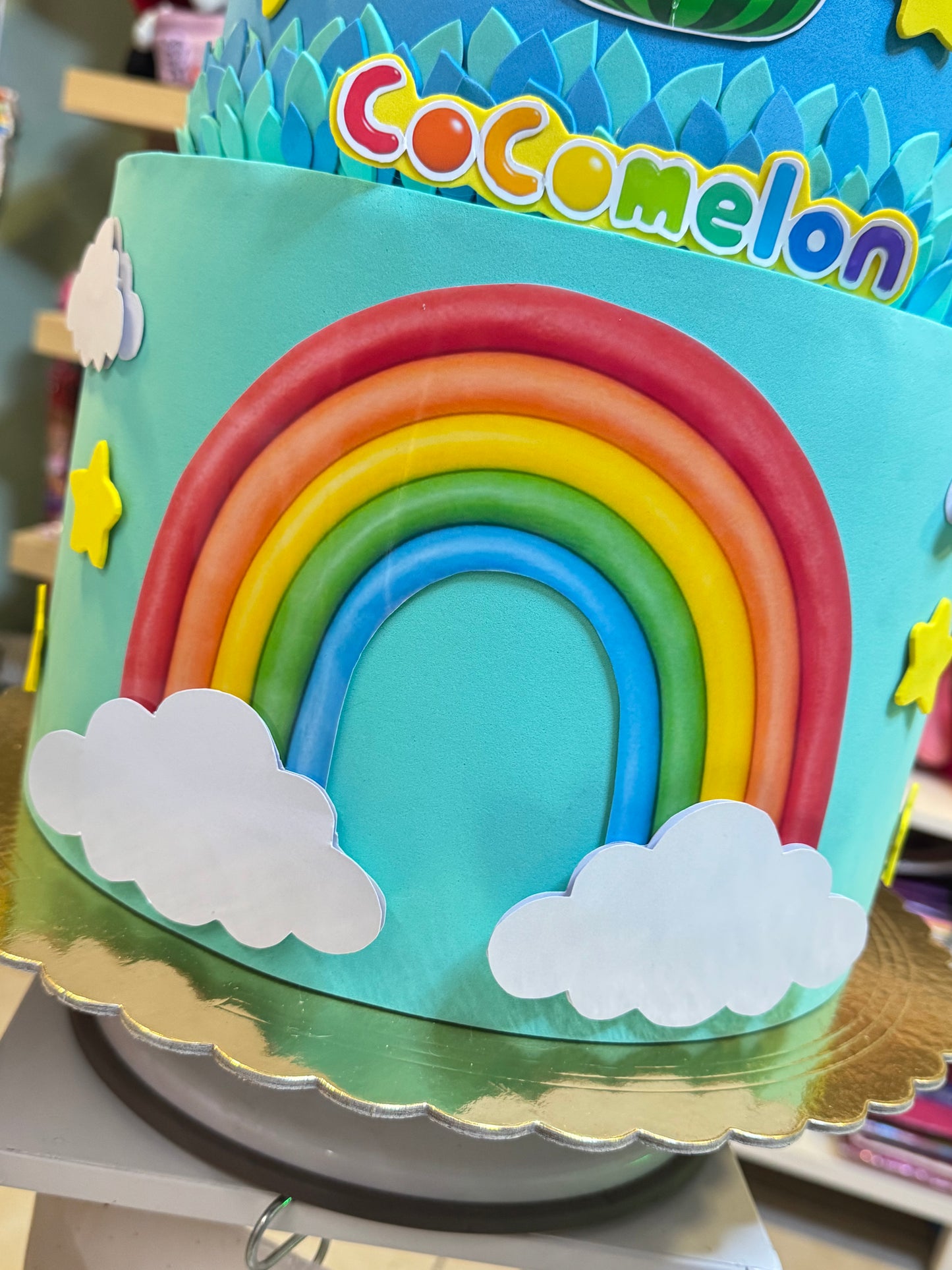 Torta scenografica Cocomelon