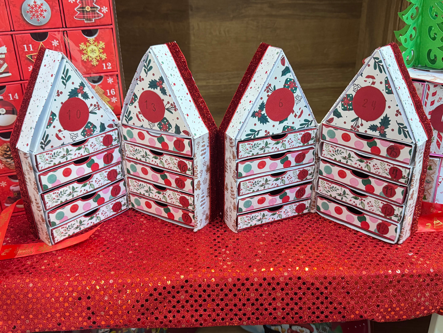 Calendario dell'avvento villaggio