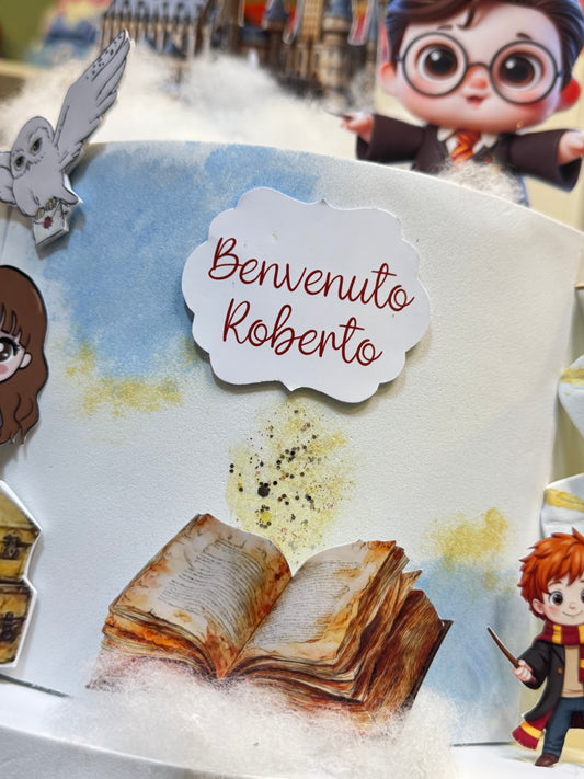 Torta scenografica Harry Potter