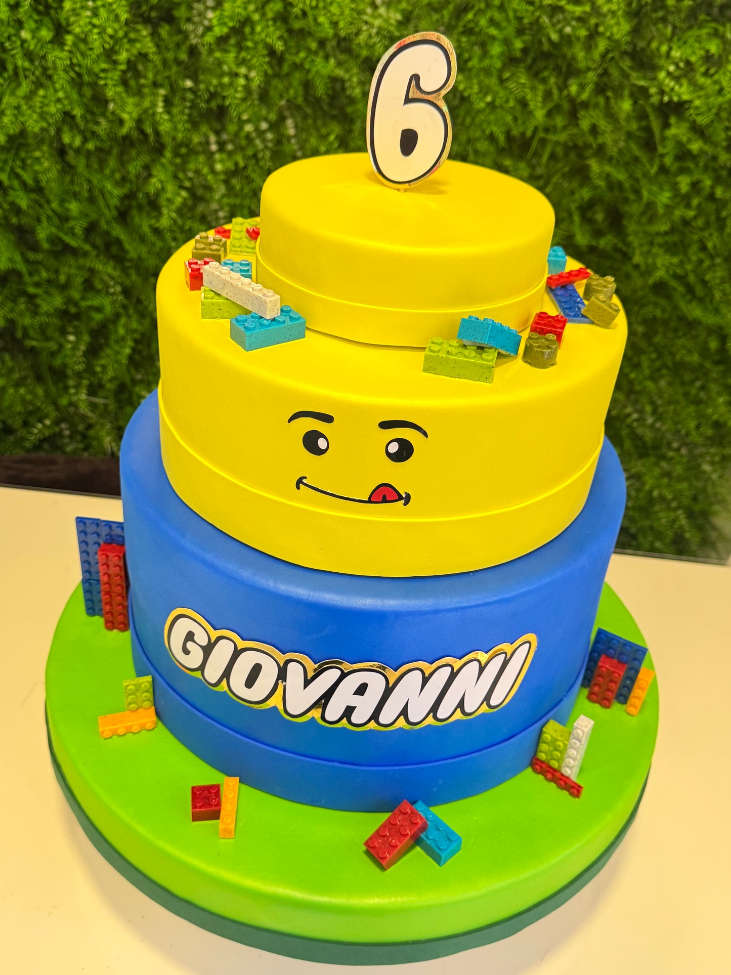 Torta scenografica tema Lego