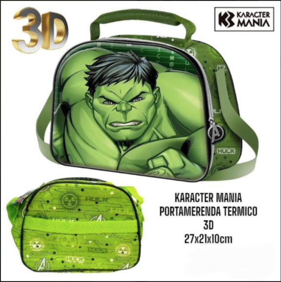 Zaino portamerenda Hulk