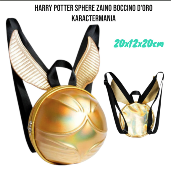 ZAINO HARRY POTTER BOCCINO D'ORO