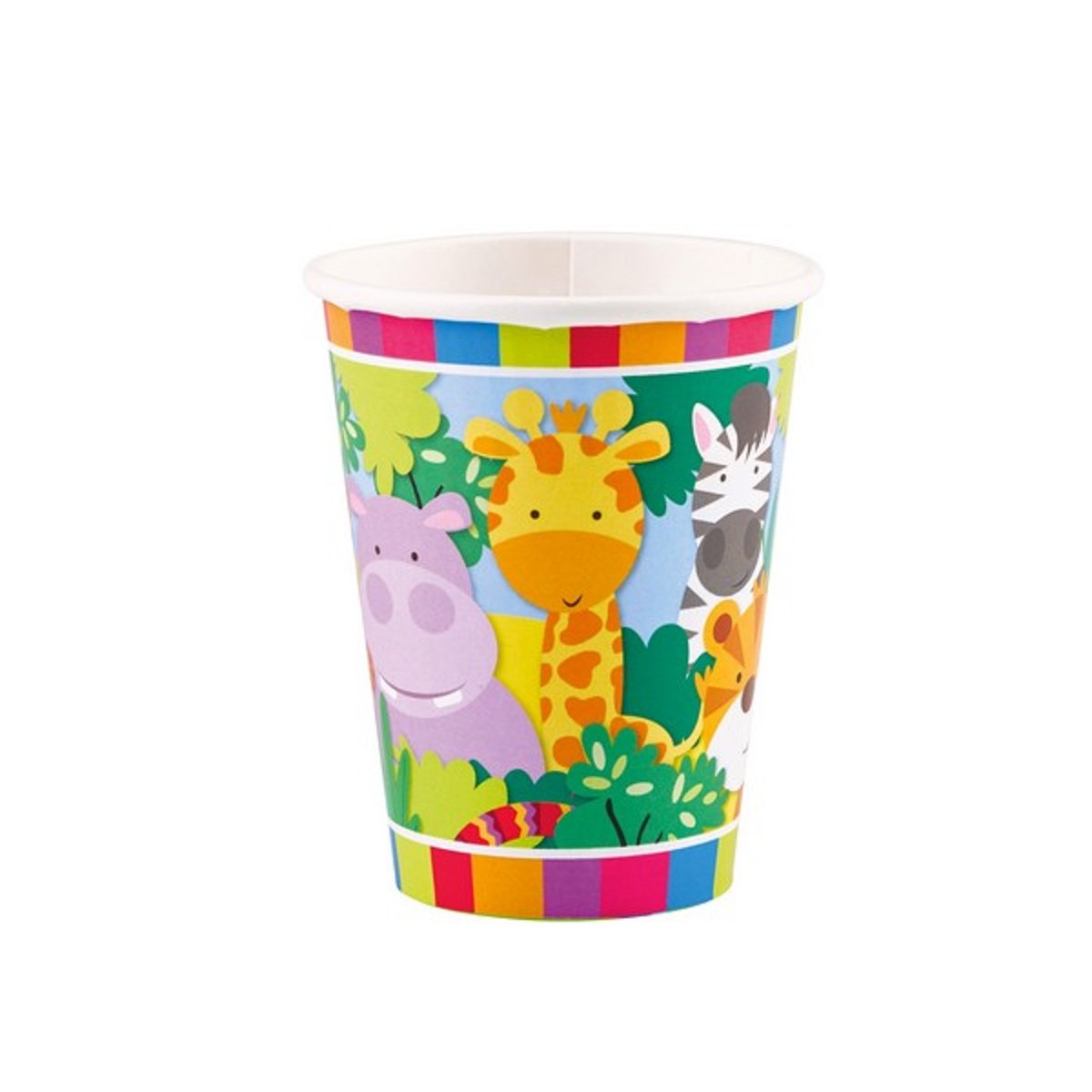 Bicchieri Jungle Animals 8pz