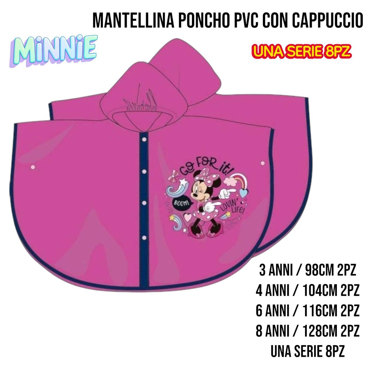 Mantellina per la pioggia Spiderman