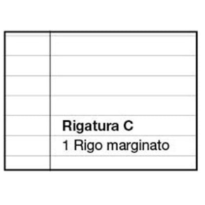 MyBook Quaderno Maxi Cartonato Q pagine a quadretti 5 mm con margine (Copia)
