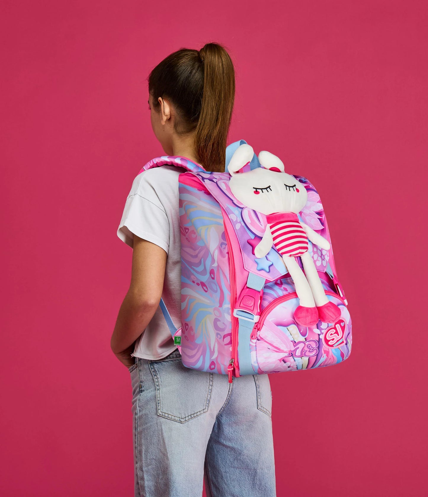 ZAINO ESTENSIBILE BIG - PLUSHY RABBIT