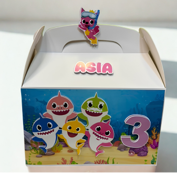 Scatolina Porta Caramelle 3d Personalizzata – Box 3D Fine Festa Compleanno