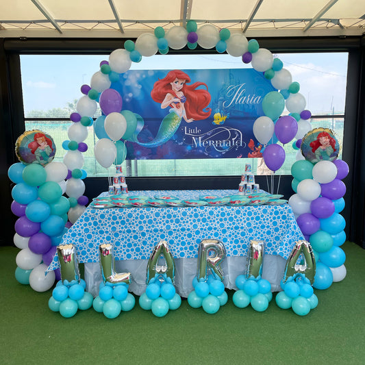 Allestimento tavolo base