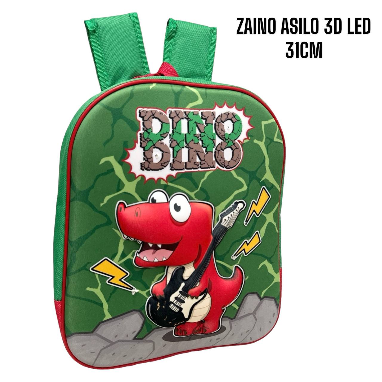 SCUOLA 2026 ZAINO ASILO 3D LED