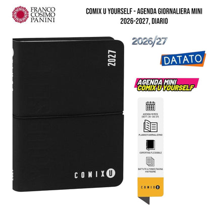 Diario Agenda Scolastica 2026-2027 (16 Mesi) - Comix U Yourself, Me & Edizioni Speciali Panini