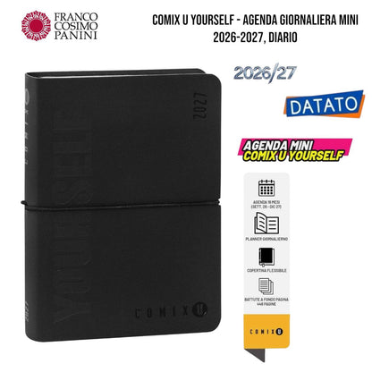 Diario Agenda Scolastica 2026-2027 (16 Mesi) - Comix U Yourself, Me & Edizioni Speciali Panini