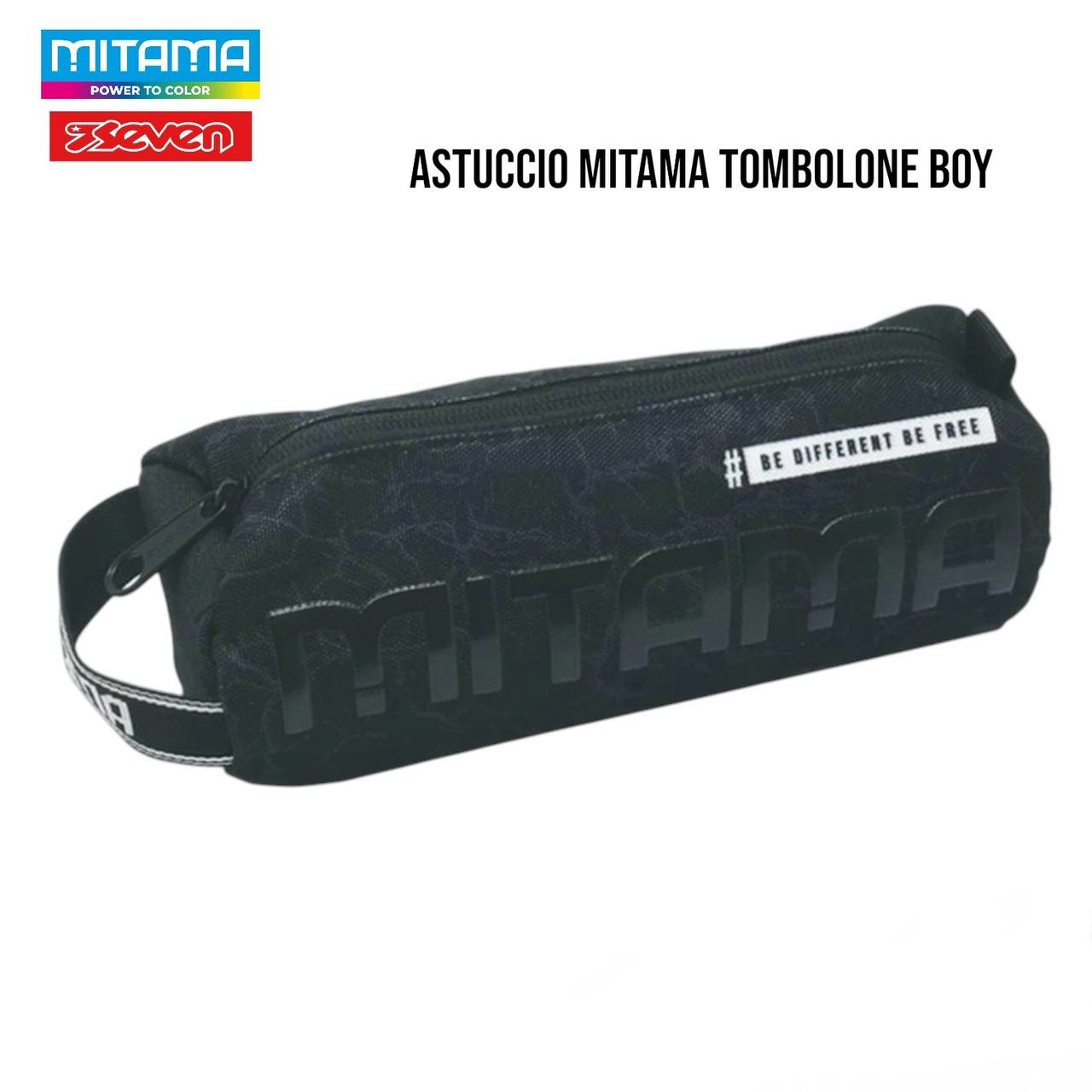 Astuccio Scuola 2 Zip / Tombolone Mitama - Fantasie Assortite per Ragazzi e Ragazze