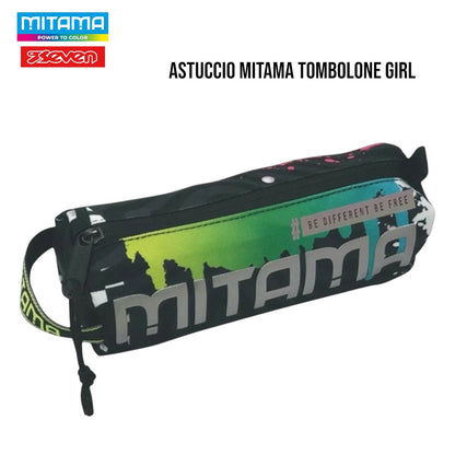 Astuccio Scuola 2 Zip / Tombolone Mitama - Fantasie Assortite per Ragazzi e Ragazze