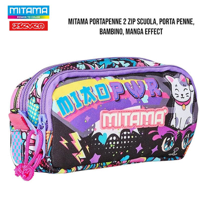 Astuccio Portapenne Scuola Assortito Mitama - Modelli e Fantasie per Ogni Stile