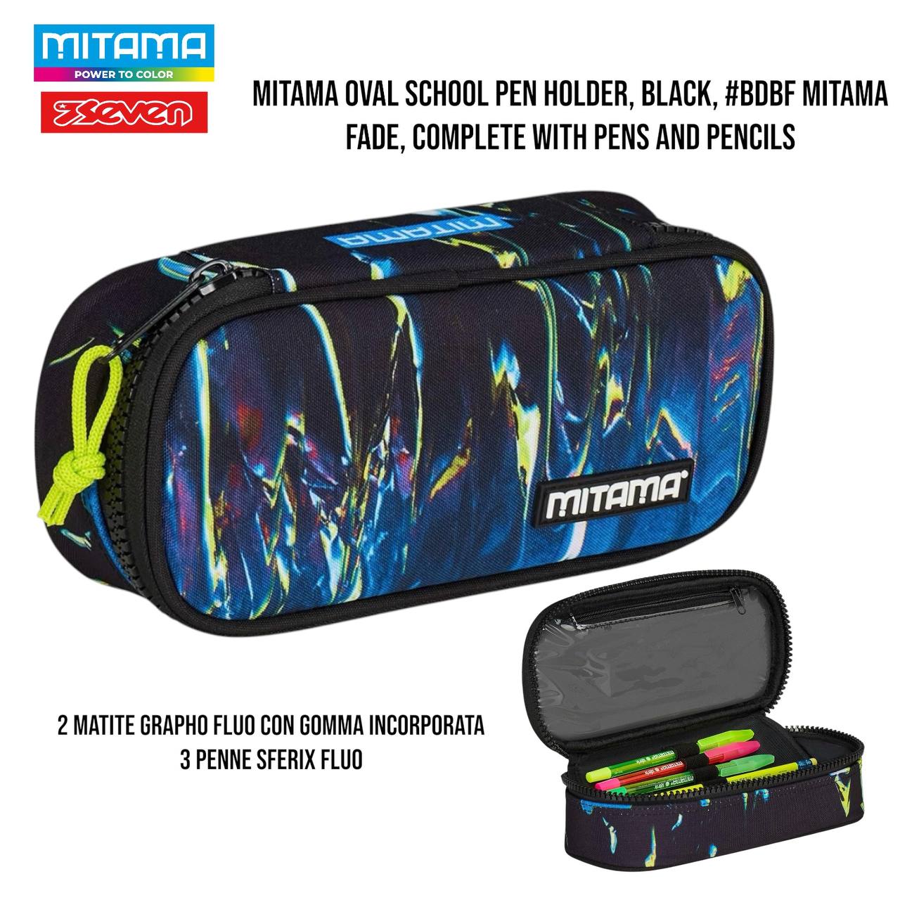 Astuccio Portapenne Scuola Assortito Mitama - Modelli e Fantasie per Ogni Stile