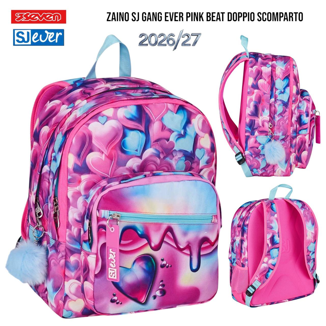 Zaino Doppio Scomparto Seven SJ Gang - Fantasie Assortite