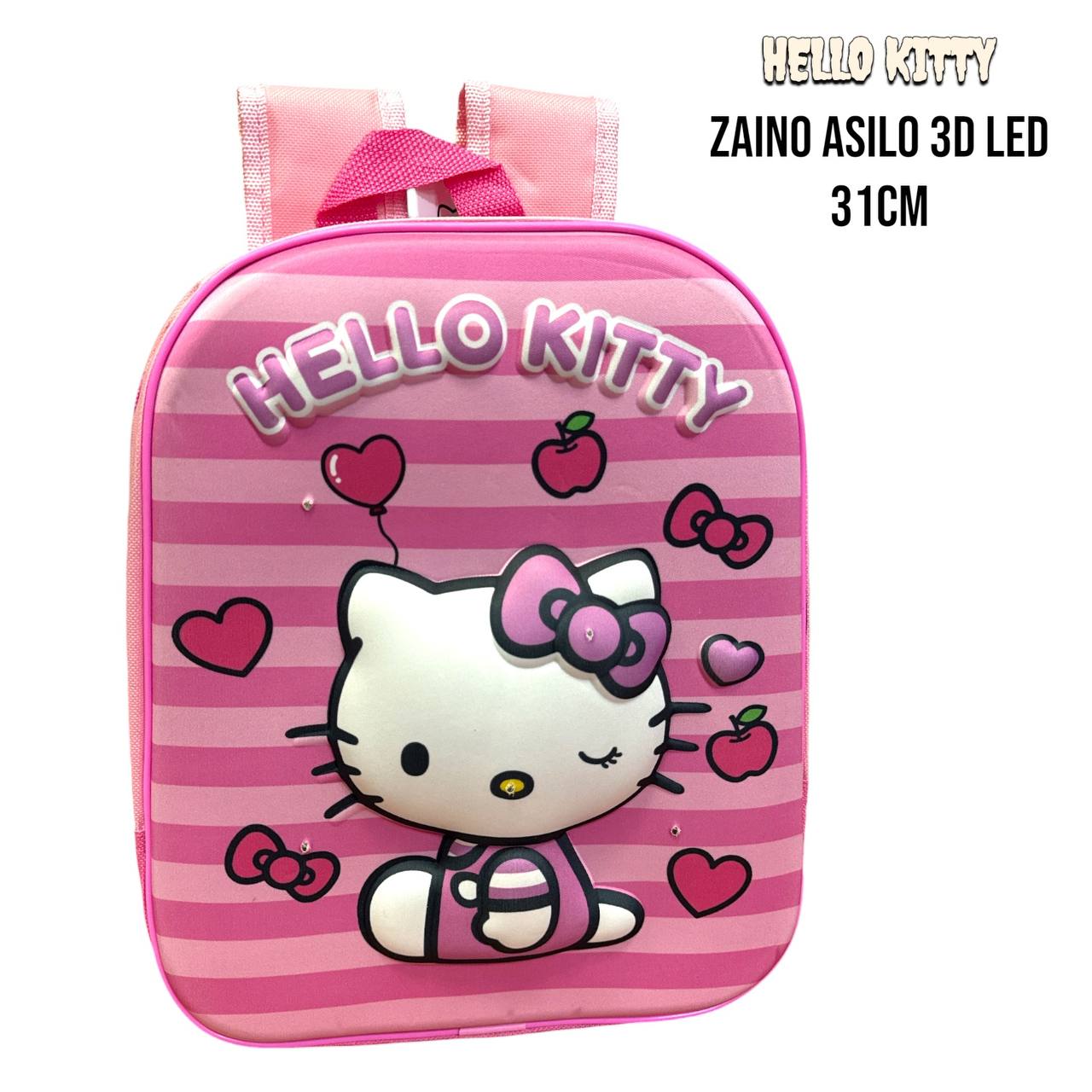 SCUOLA 2026 ZAINO ASILO 3D LED