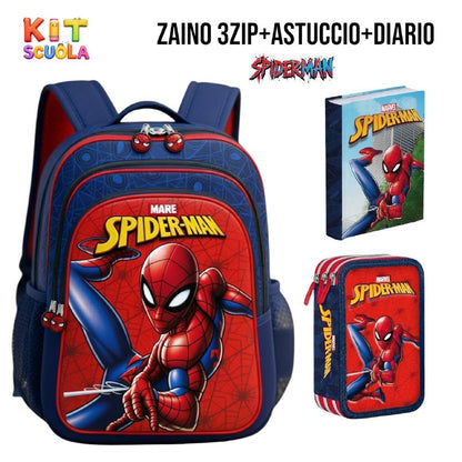 Kit Scuola Completo Dragon Ball Super – Zaino (o Trolley) + Diario + Astuccio 3 Zip | Franco Cosimo Panini (Copia)