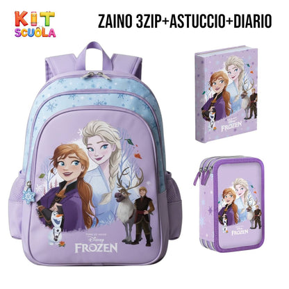 Kit Scuola Completo Dragon Ball Super – Zaino (o Trolley) + Diario + Astuccio 3 Zip | Franco Cosimo Panini (Copia)
