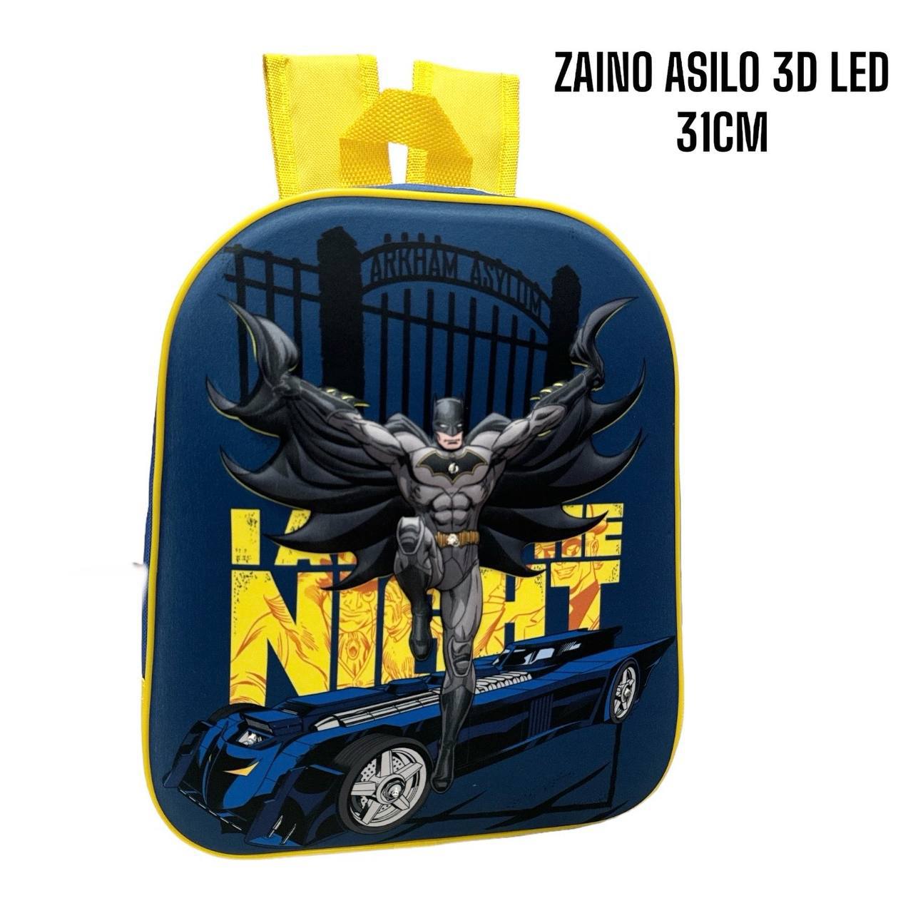 SCUOLA 2026 ZAINO ASILO 3D LED