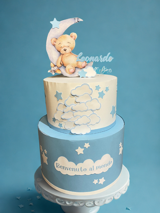 Torta scenografica orsetto benvenuto
