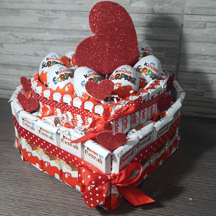 Torta kinder love
