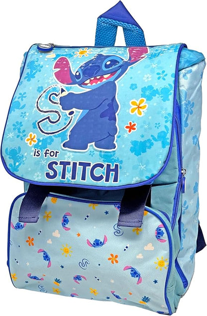 Zaino Estensibile Bambina Per La Scuola Elementare, Doppio Scomparto, Con Tasca e Portaborraccia, Spallacci Imbottiti