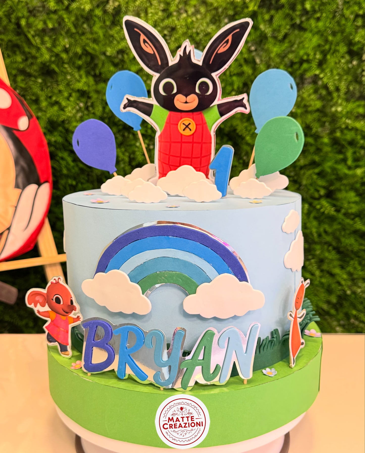 Torta scenografica Bing