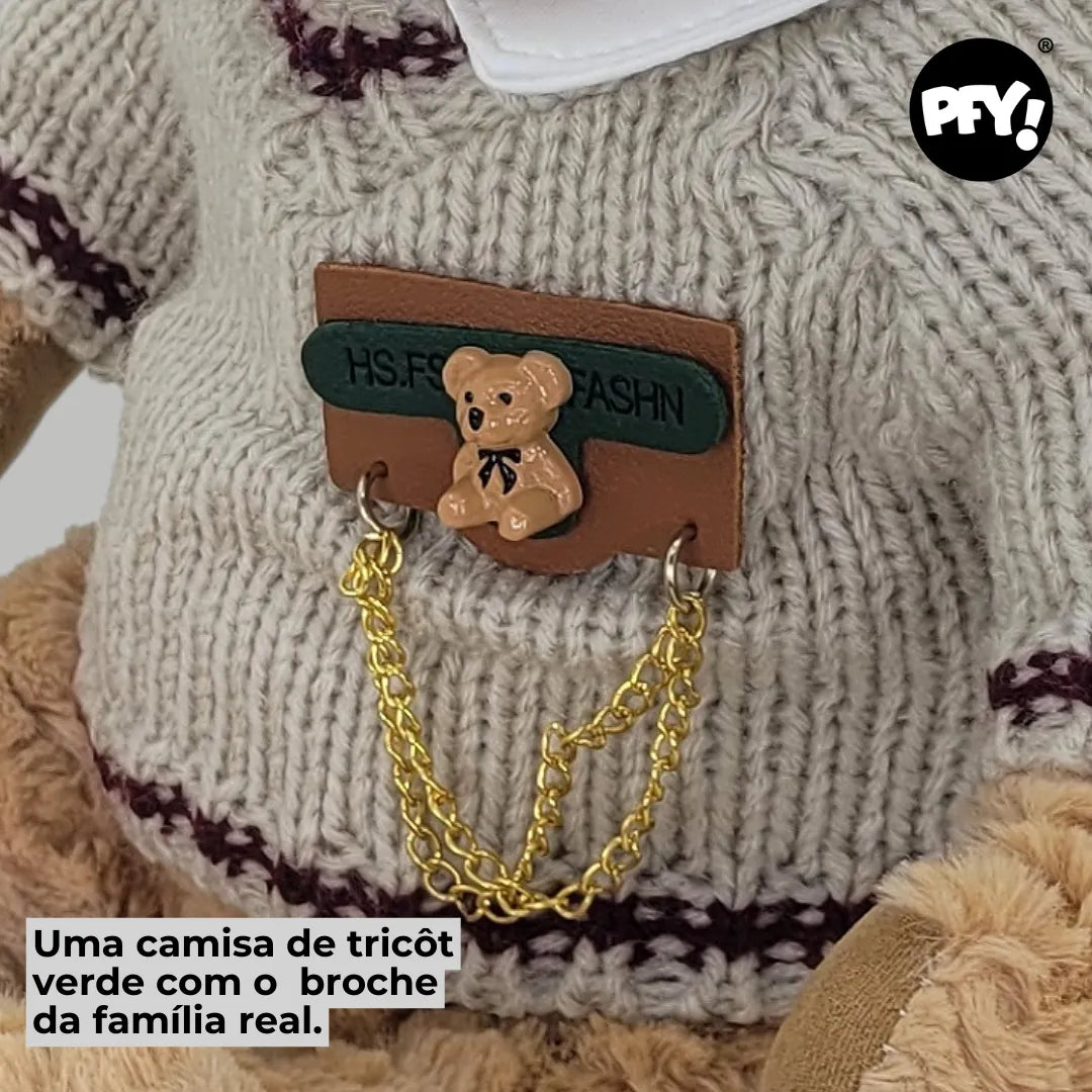 Orso Sig. Teddy Lord Peluche Con Vestiti