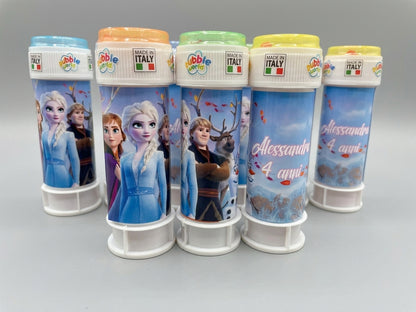 Bolle di Sapone Personalizzate a Tema