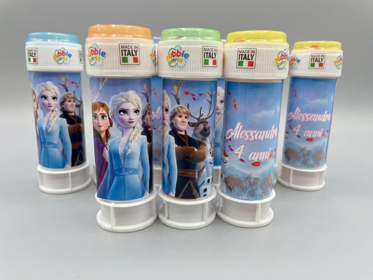 Bolle di Sapone Personalizzate a Tema