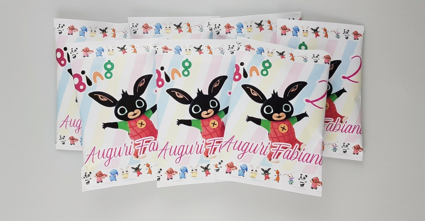 Bustina Patatine Personalizzata – Party Favor e Allestimento Sweet Table
