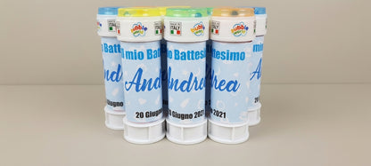 Bolle di Sapone Personalizzate a Tema