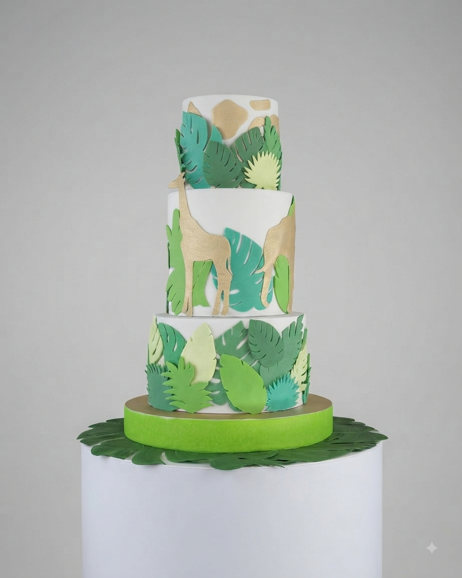 Torta Scenografica Personalizzata "Giungla Safari"