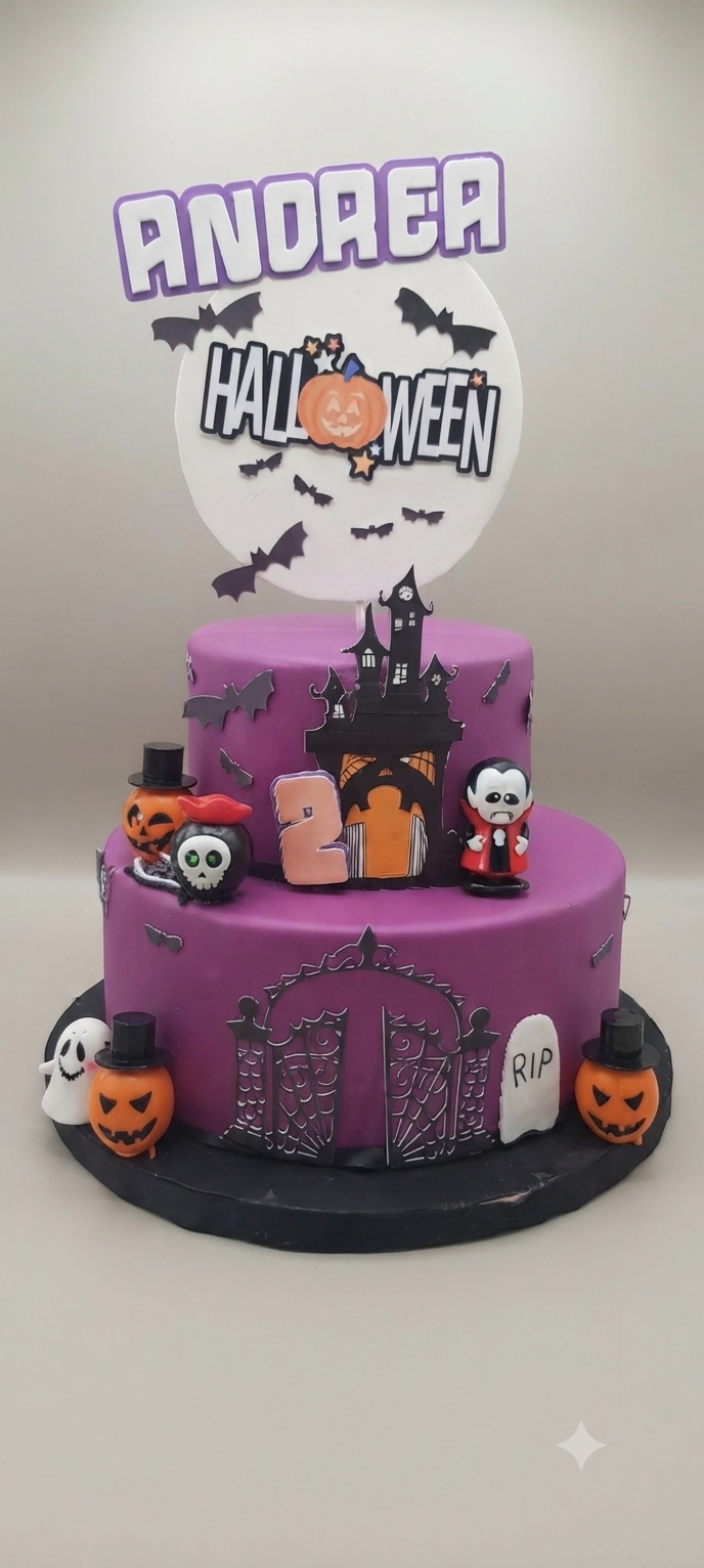 Torta Scenografica in Gomma EVA a Tema Halloween