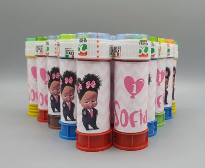 Bolle di Sapone Personalizzate a Tema