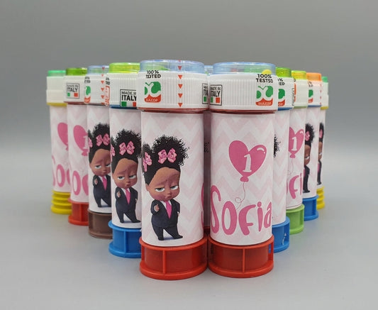 Bolle di Sapone Personalizzate a Tema