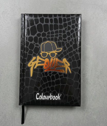 Diario Agenda Geolier x Colourbook – Black Crocodile Edition (Prodotto Ufficiale) 2025/26