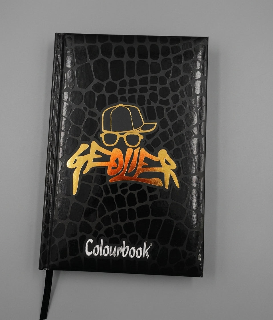 Diario Agenda Geolier x Colourbook – Black Crocodile Edition (Prodotto Ufficiale) 2025/26