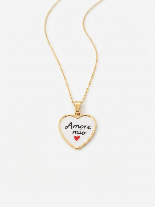 Collana con Pendente a Cuore "Amore Mio" – Gioiello Romantico