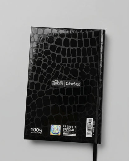 Diario Agenda Geolier x Colourbook – Black Crocodile Edition (Prodotto Ufficiale) 2025/26