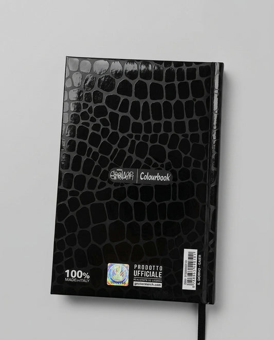 Diario Agenda Geolier x Colourbook – Black Crocodile Edition (Prodotto Ufficiale) 2025/26