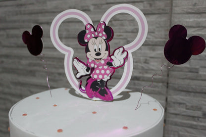 Torta scenografica Minnie fiocco