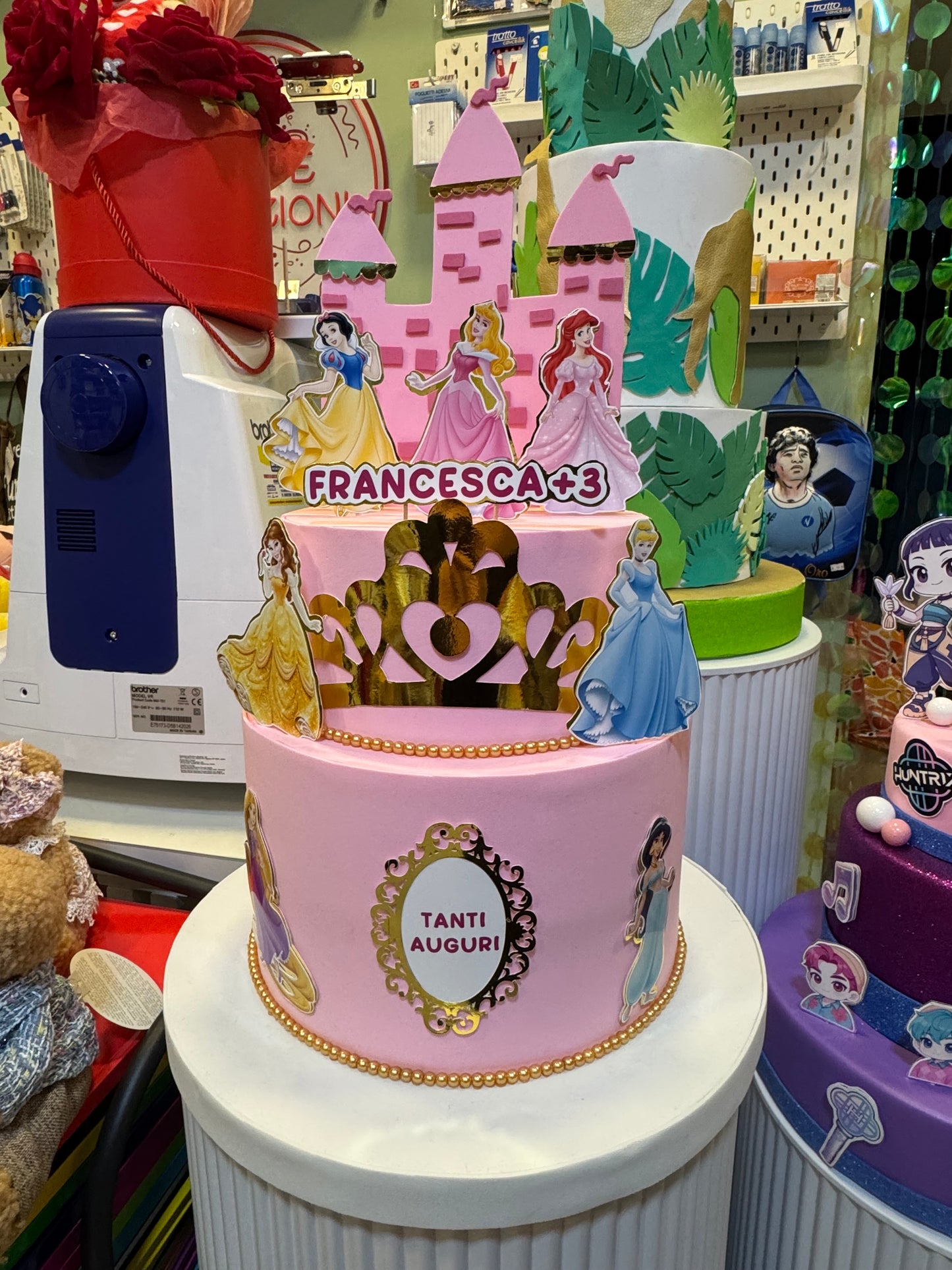 Torta Scenografica Personalizzata "Castello delle Principesse"