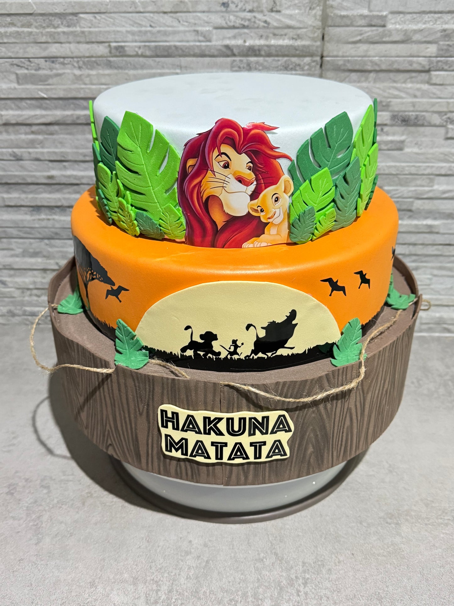 Torta Scenografica "Il Re Leone"