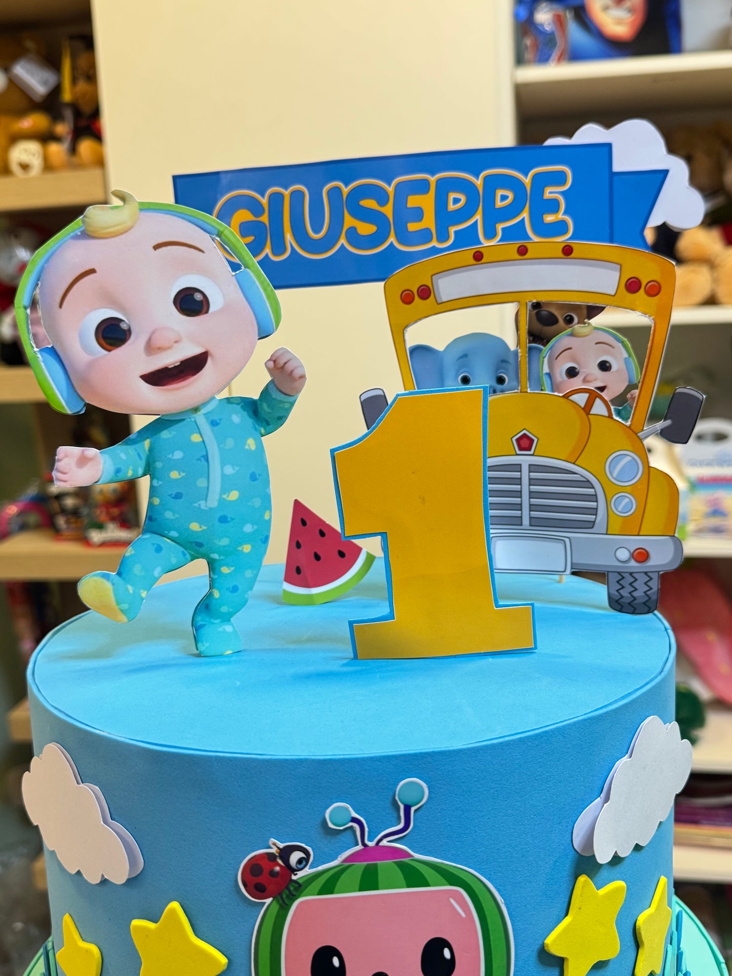 Torta scenografica Cocomelon